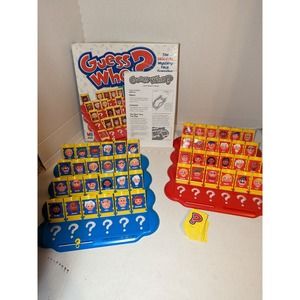 Vintage 2005 Guess Who Mystery Face Board Game MB